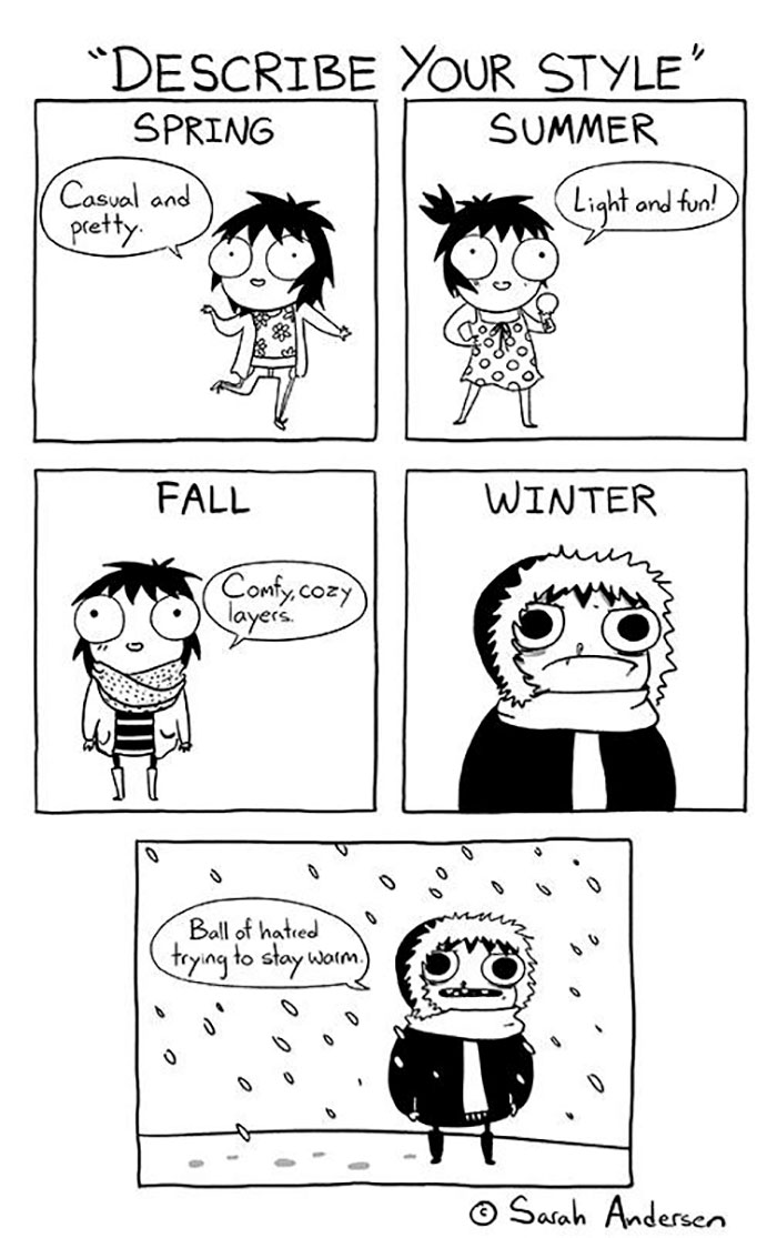 35 Hilariously Honest Comics Show The Common Struggles We Face In The Winter