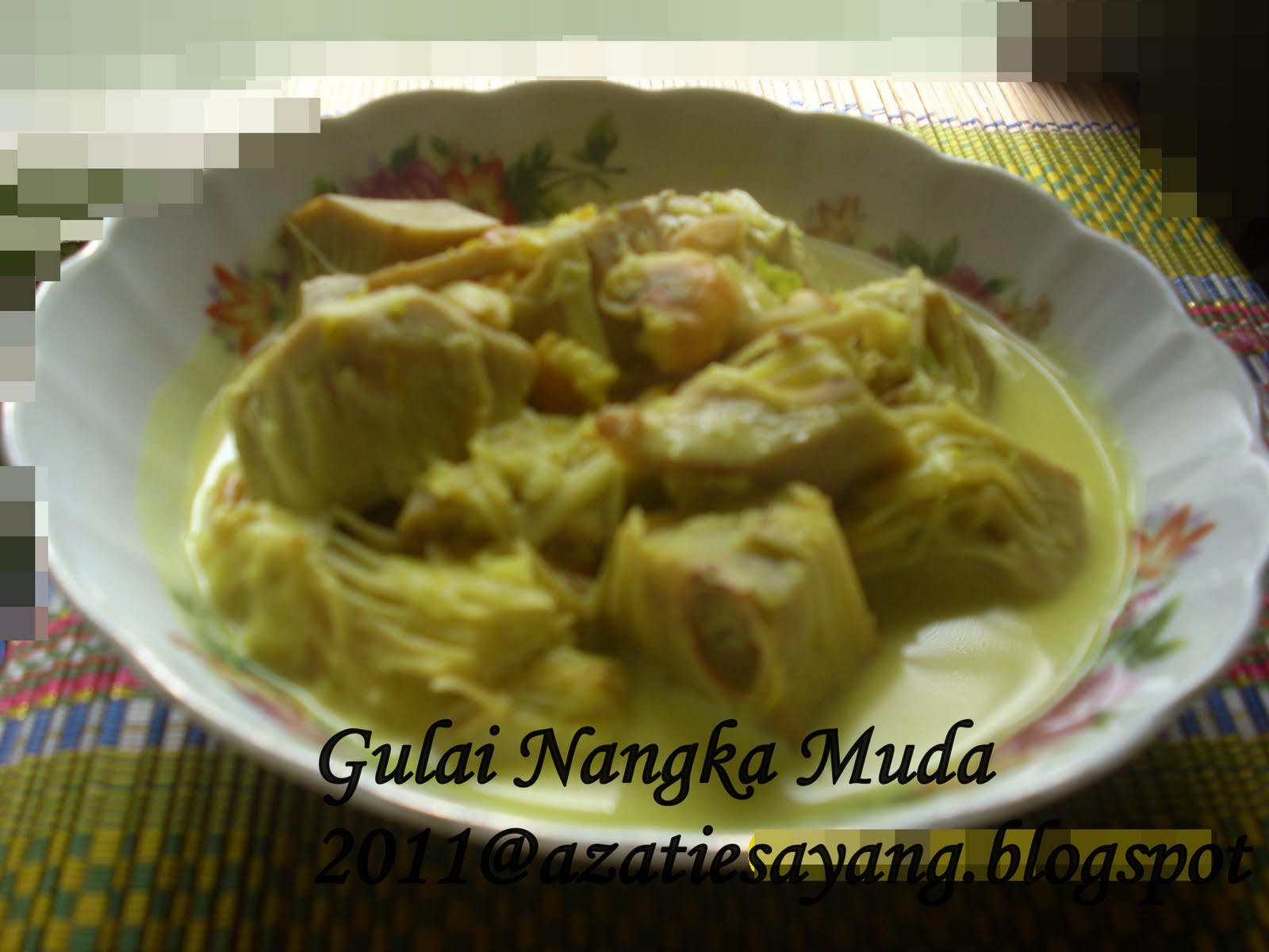 Azatiesayang♥♥: Gulai Nangka Muda