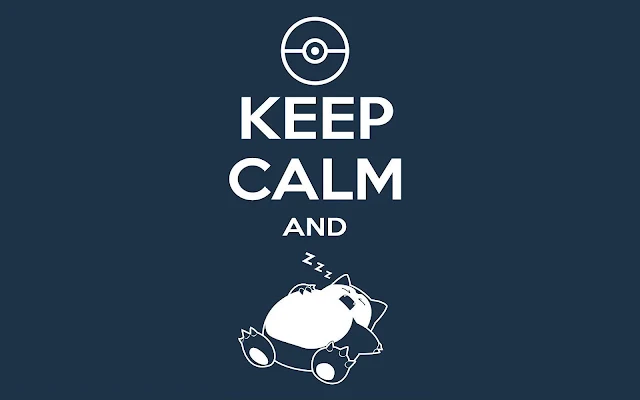 Papel de parede pc Pokémon Keep Calm hd.
