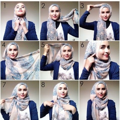 Tutorial Hijab Segi Empat