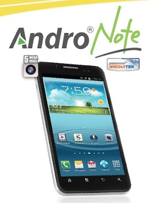 Pixcom Andro Note 2, Phablet Android ICS Murah,Prosesor Dual Core 