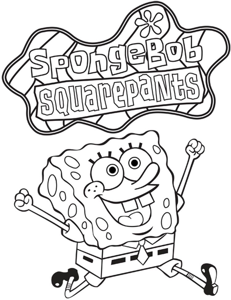 Spongebob Coloring Pages Nickelodeon
