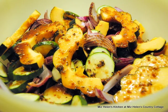 Sheet Pan Roasted Squash at Miz Helen's Country Cottage