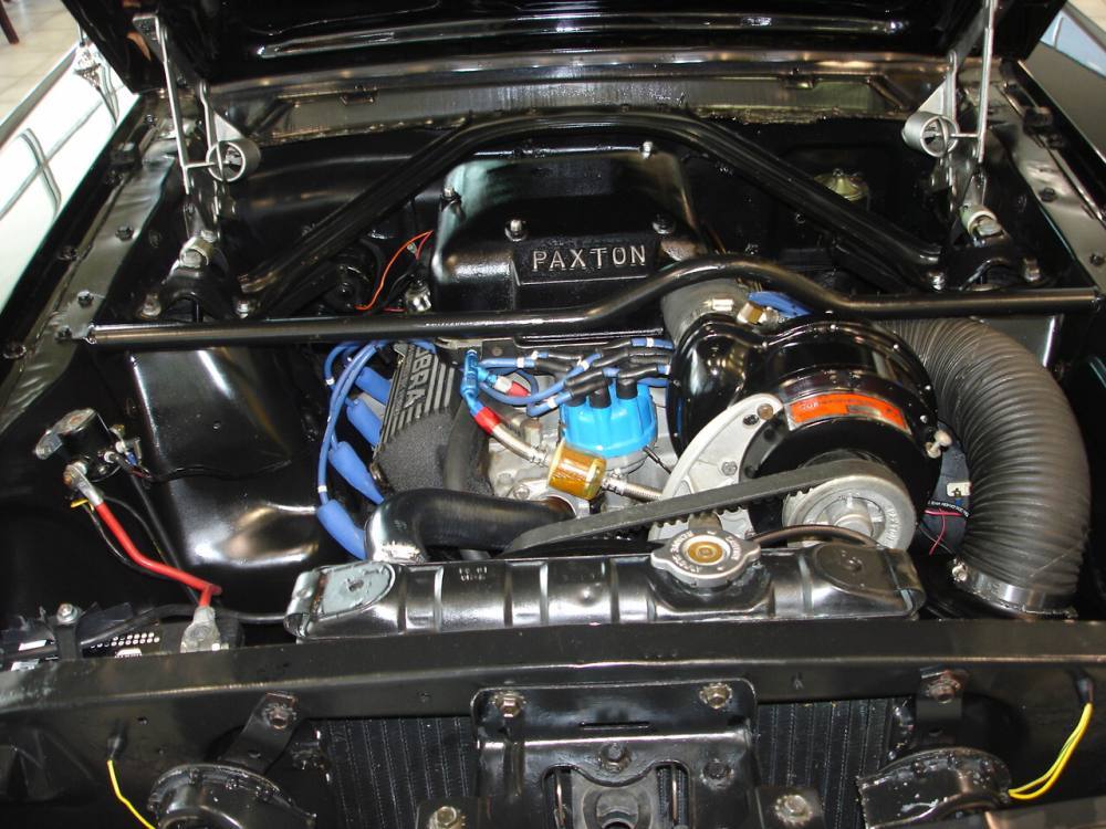 1965 Mustang Coupe Custom SuperCharged Engine