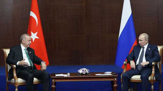 Cumhurbaşkanı Erdoğan - Rusya Devlet Başkanı Putin