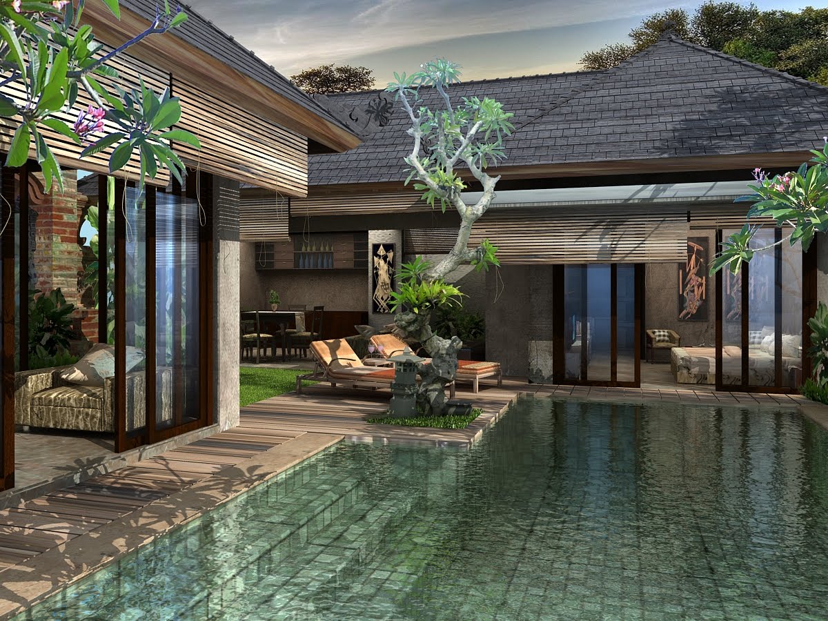 Desain Rumah Minimalis Tradisional Bali Desain Rumah Minimalis