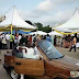 Man drives his wooden car from Niger State to the 2016 Expo in Abuja (See Photos)