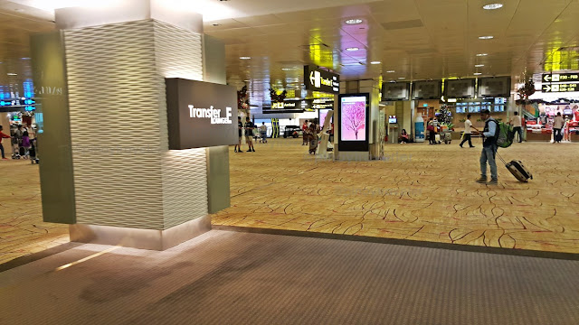 Transfer Lounge F at Singapore Changi Airport