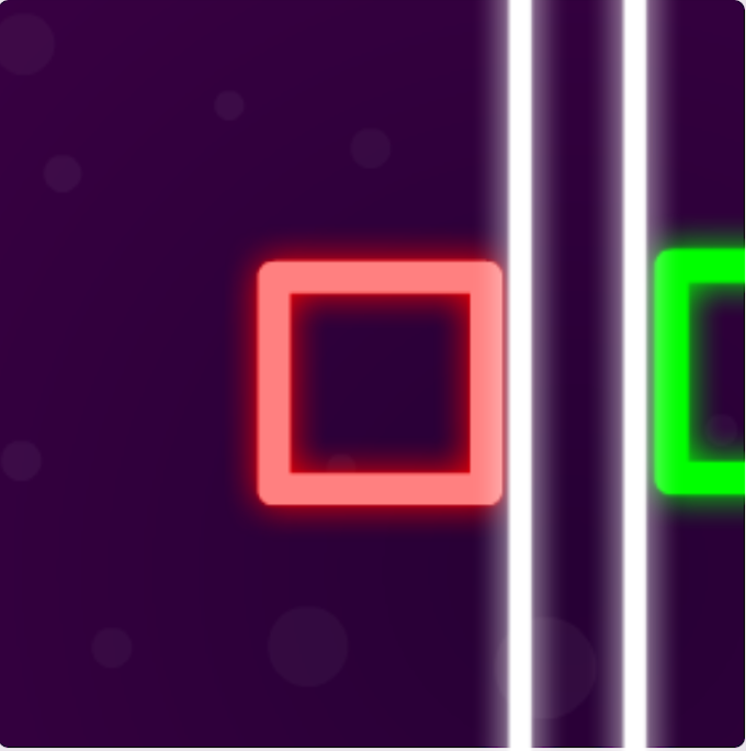 TWO NEON BOXES