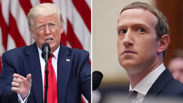 Mark Zuckerberg stöd till Trump – sågar Twitter