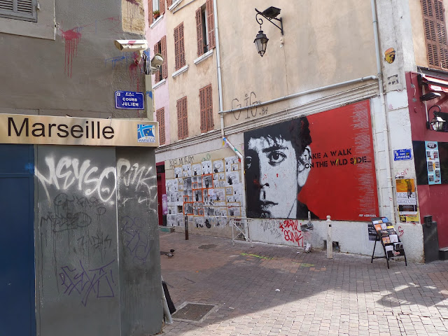Tribute To Lou Reed Mural By French Street Artist Jef Aerosol In Marseille, France. 4
