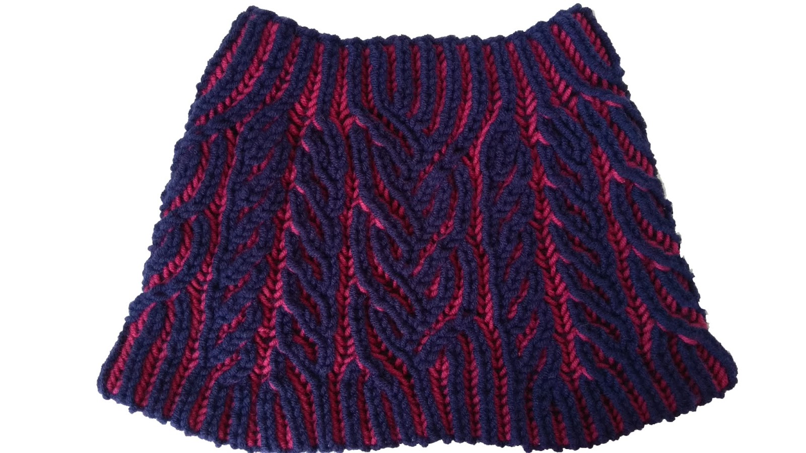 Interweave Cowl - Brioche Knitting