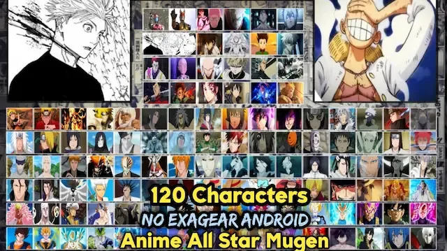 Download Anime All Stars Mugen Full Characters Android Offline