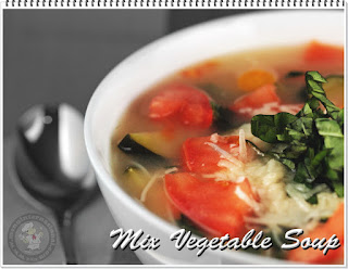 Resep Cara Membuat Mix Vegetable Soup Sederhana Rasa Mantap