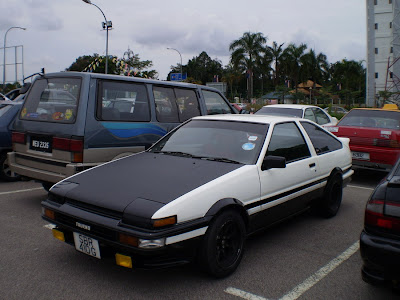 The Legendary drift car: AE86