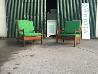 Scandinavian Lounge Chairs  - OCD - Vintage Furniture Ireland - The Dublin Flea Market