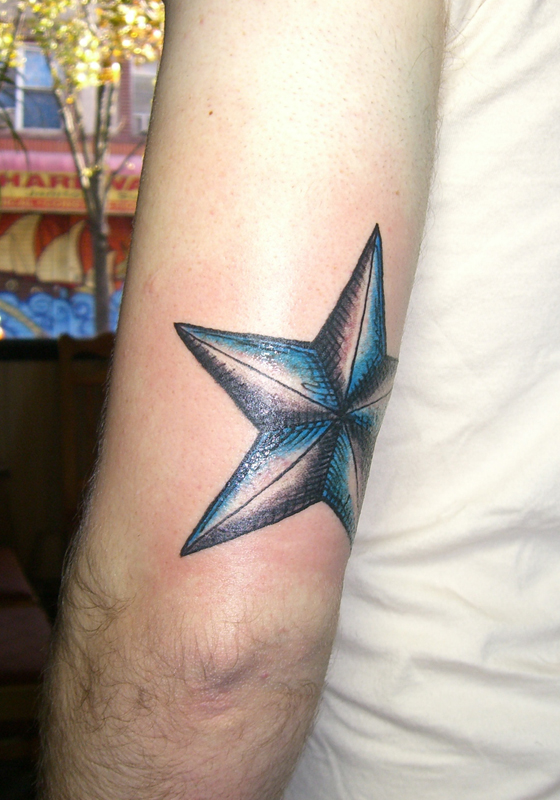 Read more on, nautical star tattoos. Ben came in yesterday for a sketchy 