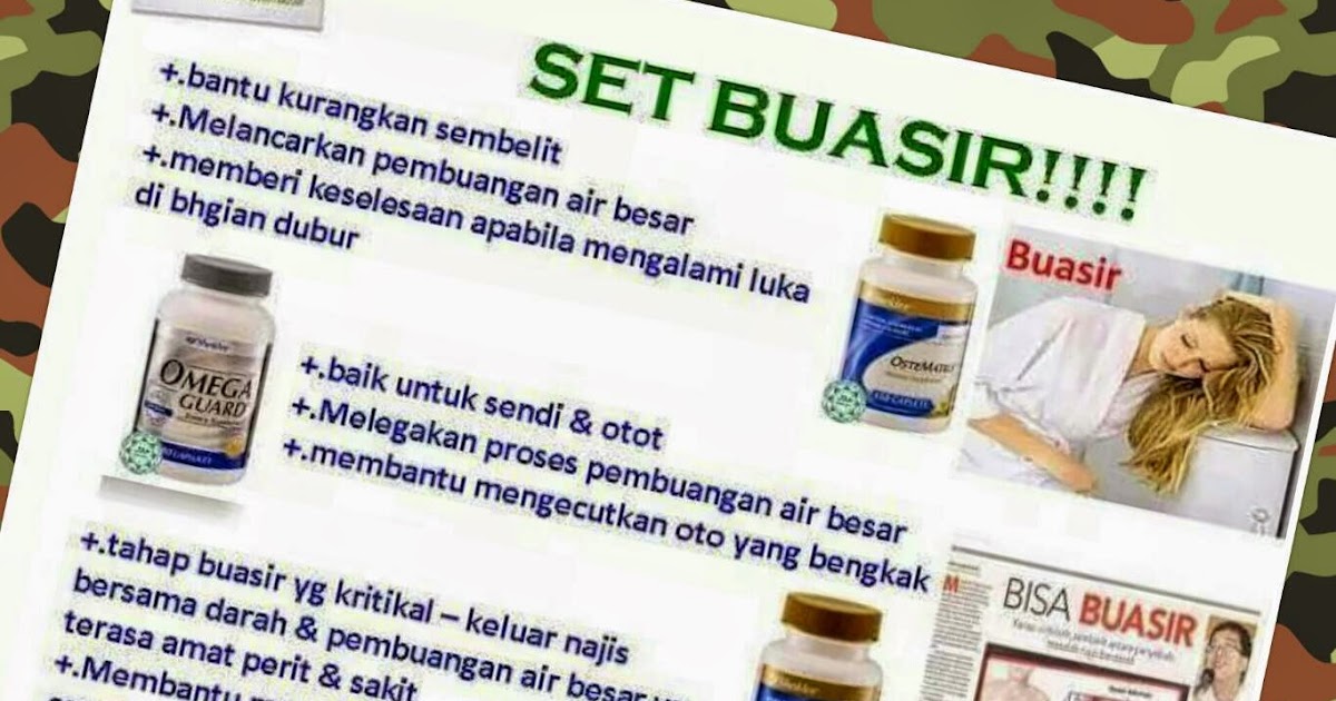 .: Terkena Buasir? Meh Try Set buasir Shaklee