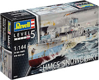 Revell 1/144 Flower Class Corvette HMCS SNOWBERRY (05132) Color Guide & Paint Conversion Chart