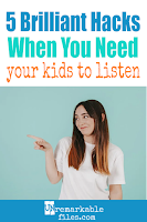 Even good kids don't listen sometimes. Instead of yelling or disciplining, try these 5 easy parenting hacks that naturally make kids want to obey. (We don't know why they work, but they do!) #kids #parentingtips #parentingadvice #momhacks