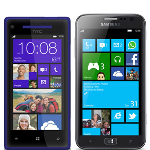 HTC Windows Phone 8X vs Samsung Ativ S