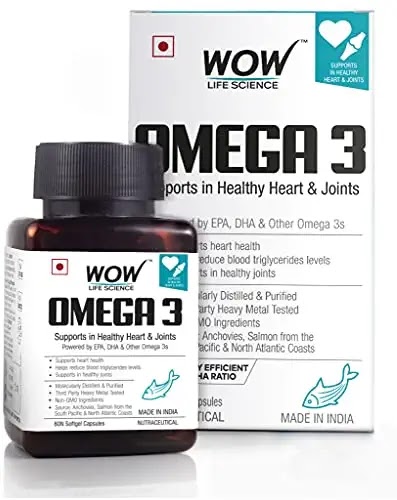 Omega 3to protect your Heart & Health