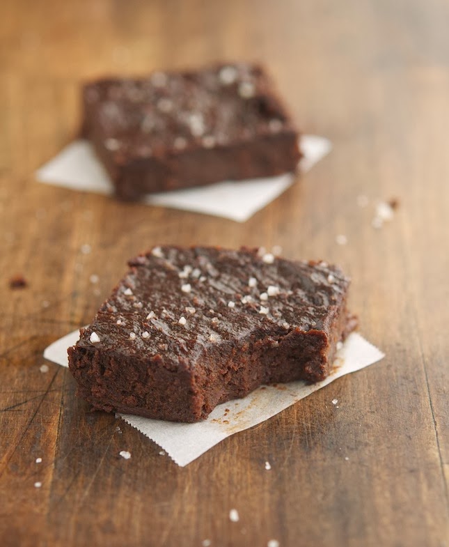 The brownies are dense, not light and fluffy — they are fudgy and ...