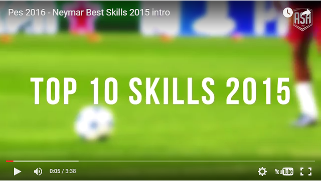 PES 2016 Neymar Skills Intro