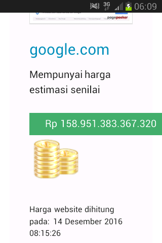 Wow Tahukah kamu?? Berapa harga GOOGLE