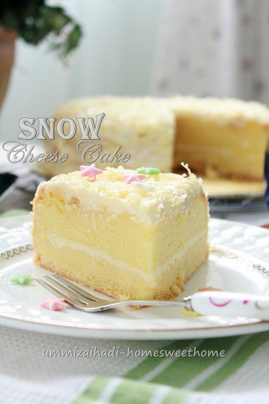 Home Sweet Home: Snow Cheese Cake
