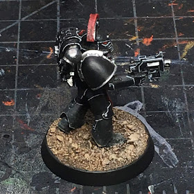 Horus Heresy Dark Angels Command Squad Veteran WIP