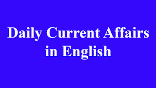 Daily Current Affairs in English : Current Affairs 16 May 2020