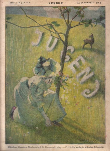 Обложки журнала Jugend