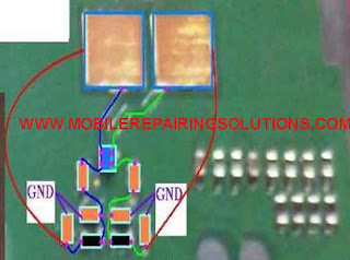 Nokia 1616 Ringer Ways Problem and IC jumper solutions