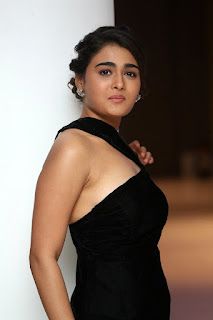 Shalini Pandey Hot Pics in Black Dress