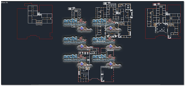 Hospital luminary freecad dwg 