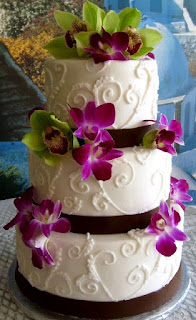 Tortas de Boda Fucsia