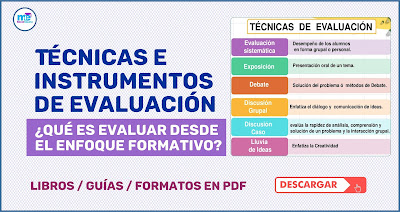 Técnicas e instrumentos de evaluación