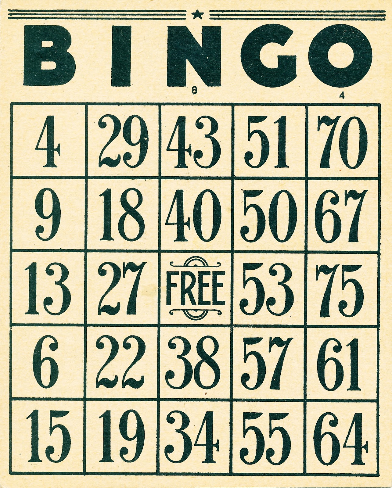 Digital Two for Tuesday: Bingo