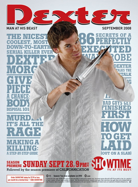 Killer Posters for Dexter Season 3 2