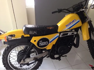 LAPAK TRAIL TUA : Dijual Classic Enduro Suzuki ER250 Jadoel 2 Stroke - BANDUNG