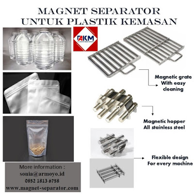 magnet separator plastik