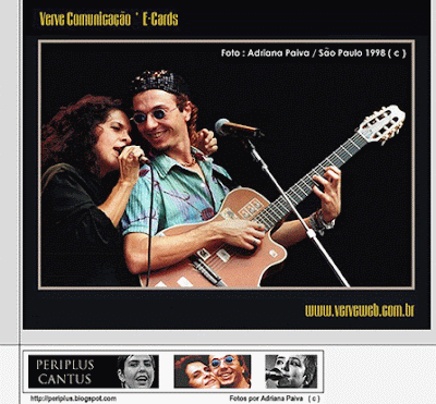 Fotografia - Gal Costa , Zeca Baleiro , Adriana Calcanhotto e Fernanda Takai - Por Adriana Paiva - Verve Comunicação 1998 - 2003