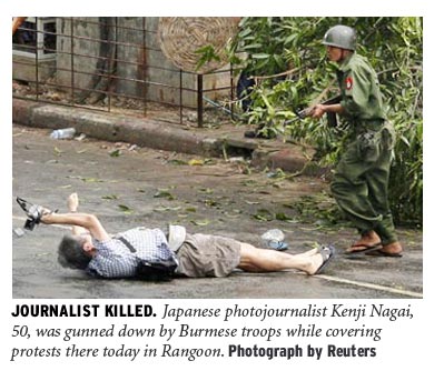  News on Myanmar News  Myanmar S Army Shoot And Kill A Japanese News