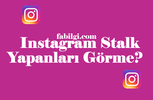 Instagram Bizi Stalk Yapanları Görme Hilesi Şifresiz Yöntem 2020