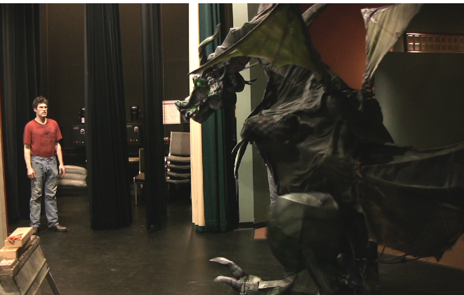 Steffon Moody Design: Dragon Puppet I created for CenterStage  1 