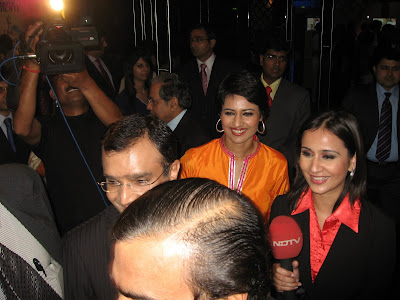 NDTV Journalists with Ambani