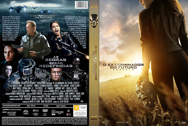 Capa DVD O Exterminador Do Futuro Gênesis