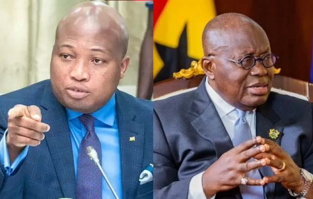 Okudzeto Ablakwa and Akufo-Addo