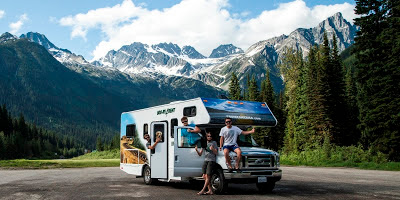 rejser i motorhome, på dansk kaldet autocamper